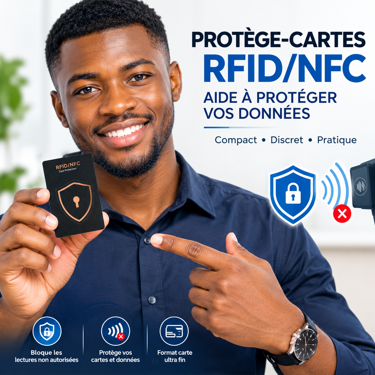 Offre limitée: Économisez jusqu'à 85% sur ce protège-cartes RFID qui bloque efficacement les vols de données